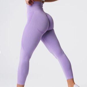 NVGTN Lilac Contour Seamless Leggings